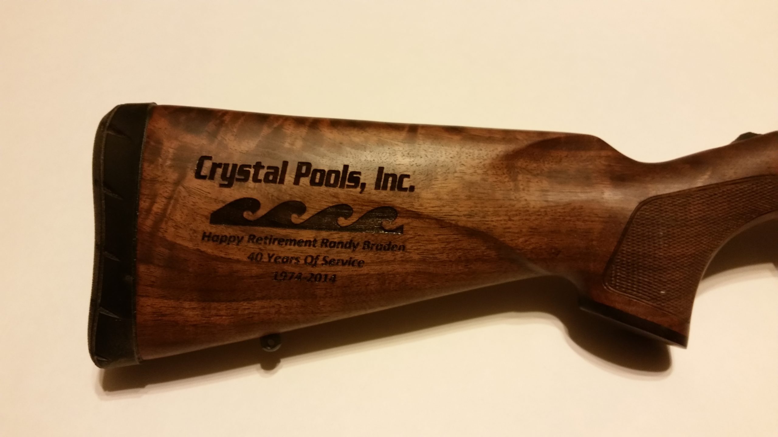 custom engraved rifles