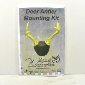 Deer antler mounting kit.