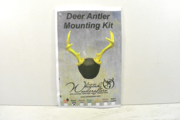 Deer antler mounting kit.