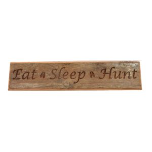 Barnwood door topper sign.