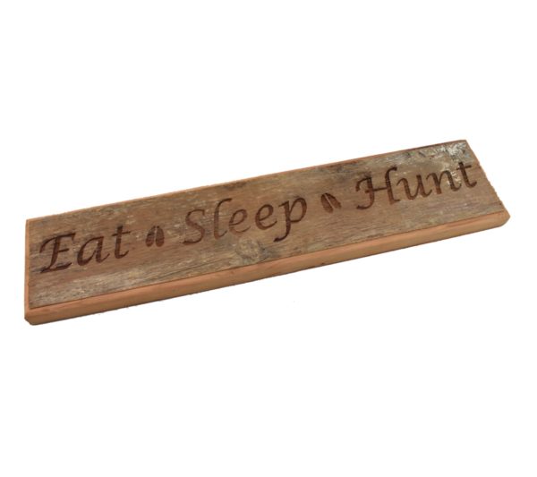 Barnwood door topper sign.