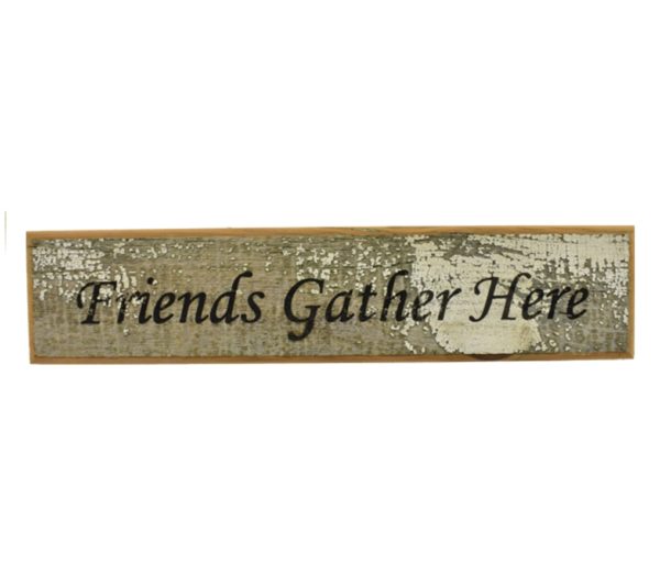 Barnwood door topper sign.