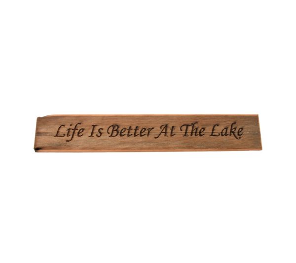 Barnwood door topper sign.