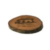 Jesus is the Reason Nativity Rustic Wood Ornament - Image 4