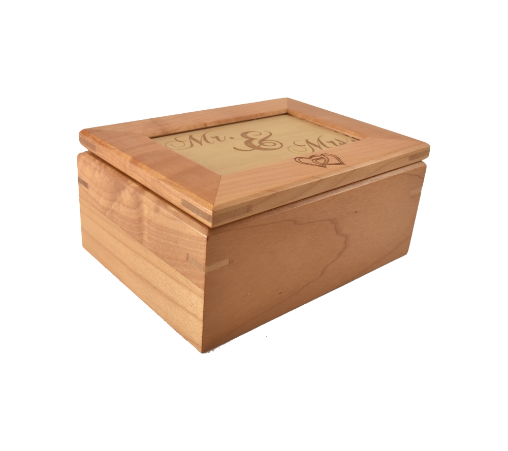 Mr. & Mrs. Personalized Wedding Keepsake Box