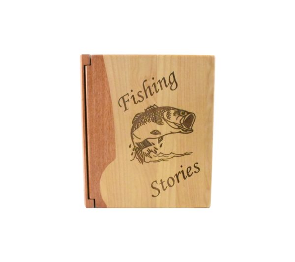 Fishing Stories Wood Photo Album