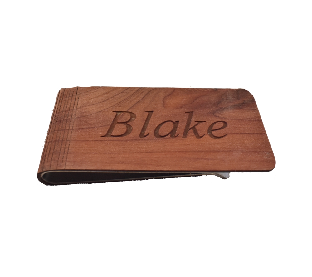 Money Clip Wallet Personalized Engraving Included Fly Fisherman