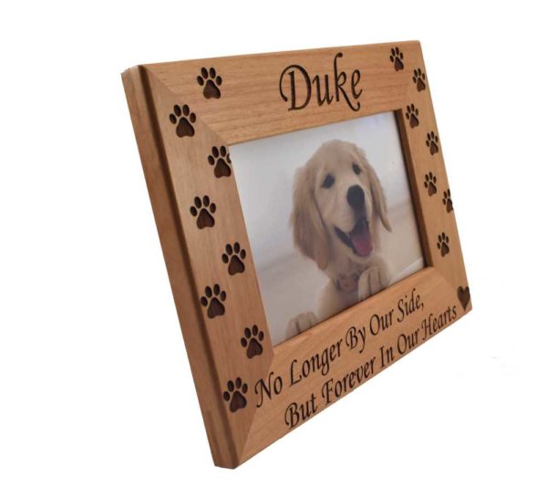 Personalized picture frame.