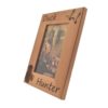 Personalized wooden picture frame.