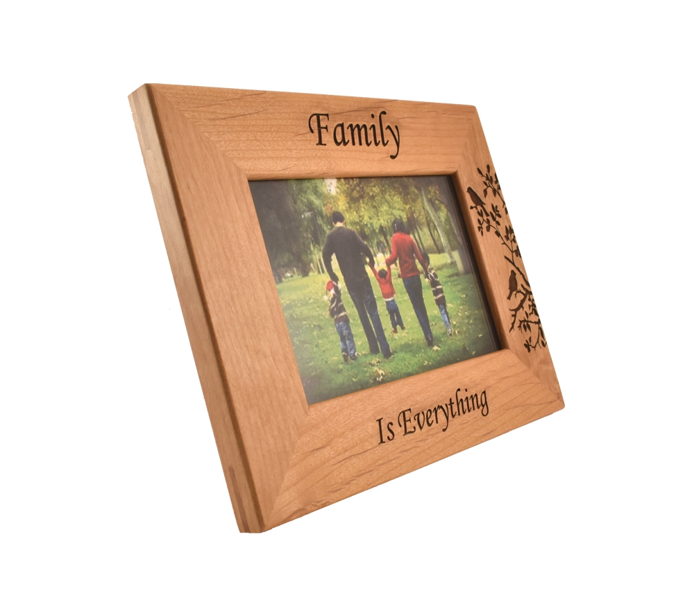 Always Thankful Personalized 4x6 Family Photo Frame