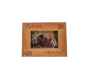 Personalized wooden picture frame.