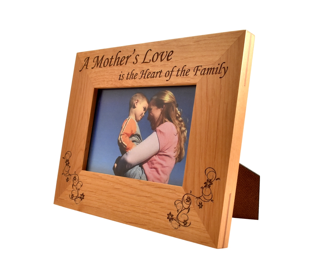 Always Thankful Personalized 4x6 Family Photo Frame