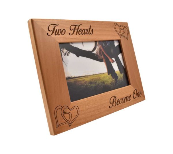 Personalized picture frame.