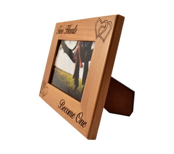 Personalized picture frame.