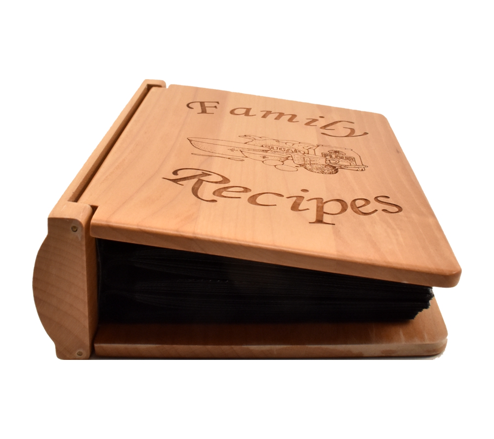 Personalized Recipe Book - Forest Nine