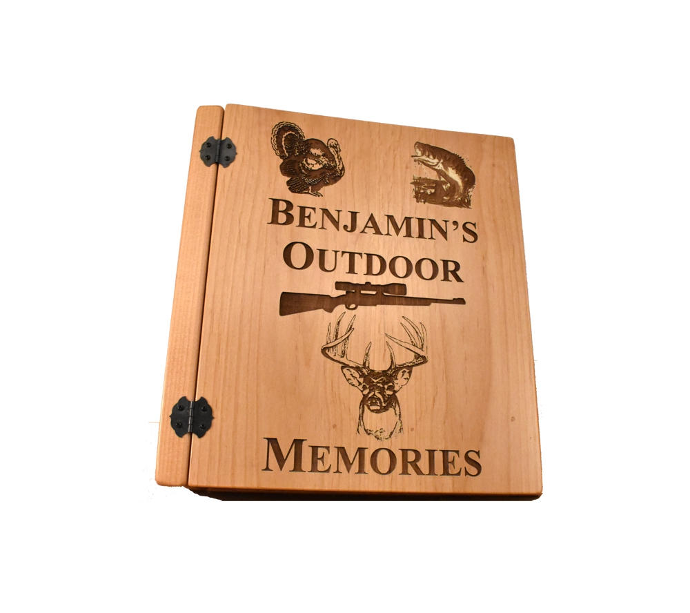 Outdoor Memories Personalized Photo Album- 3 Ring (Style 1)