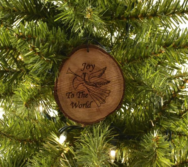 Wooden Christmas Ornament.