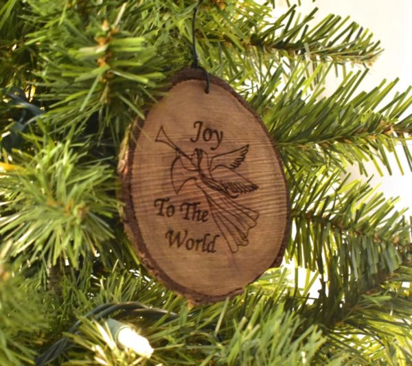 Wooden Christmas Ornament.