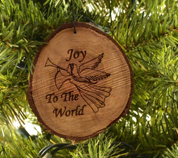 Wooden Christmas Ornament.