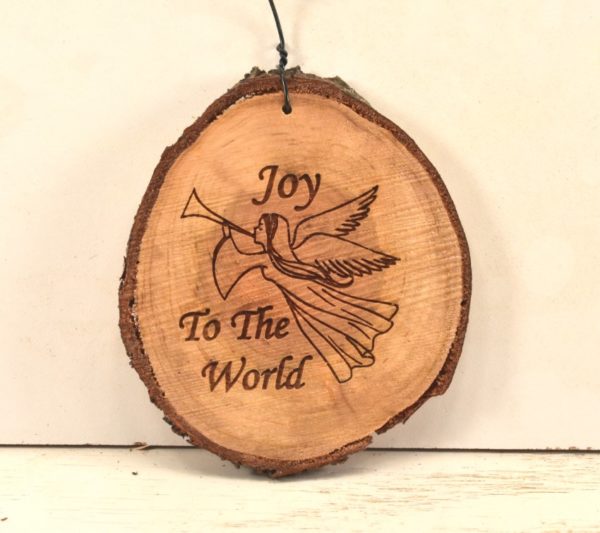 Wooden Christmas Ornament.