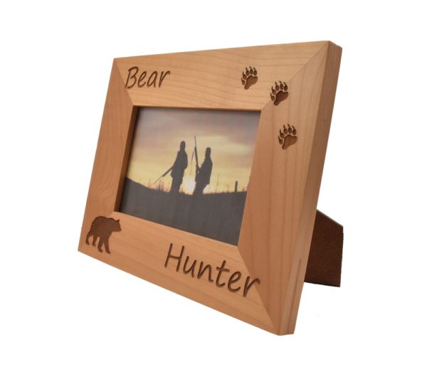 Personalized wooden picture frame.