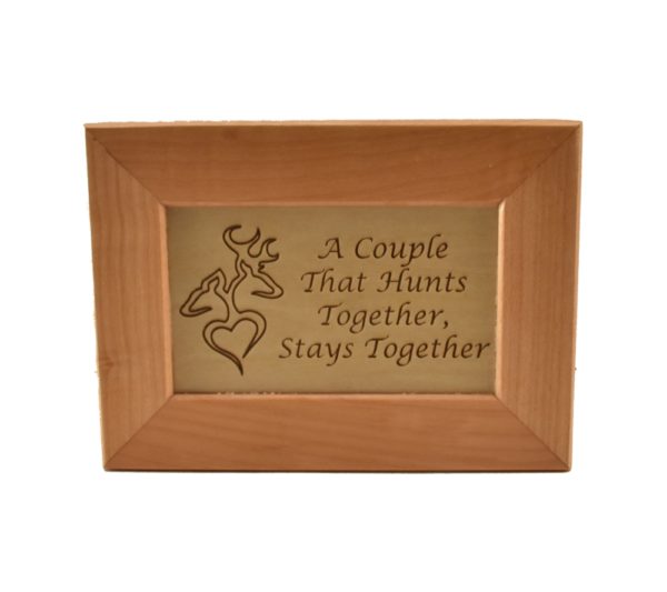 Custom engraved keepsake box.