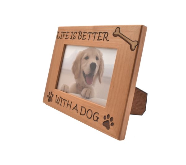 Personalized picture frame.
