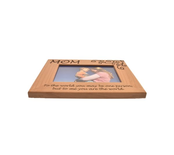 Personalized picture frame.