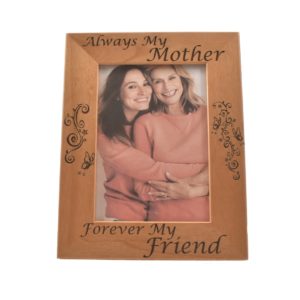 Personalized picture frame.