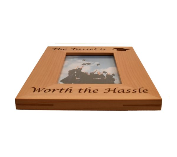 Personalized picture frame.