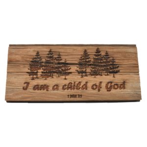Custom engraved Barnwood sign.