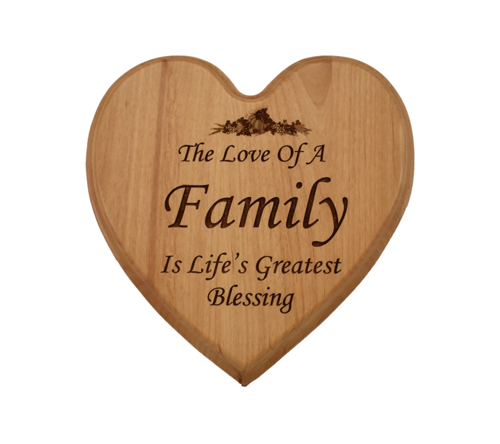 FATHERS DAY Personalised Laser Engraved Hanging Photo Heart Shaped Slate Plaque 