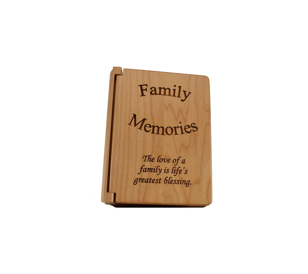 Family Roots Personalized Photo Album- 3 Ring - Whitetail Woodcrafters