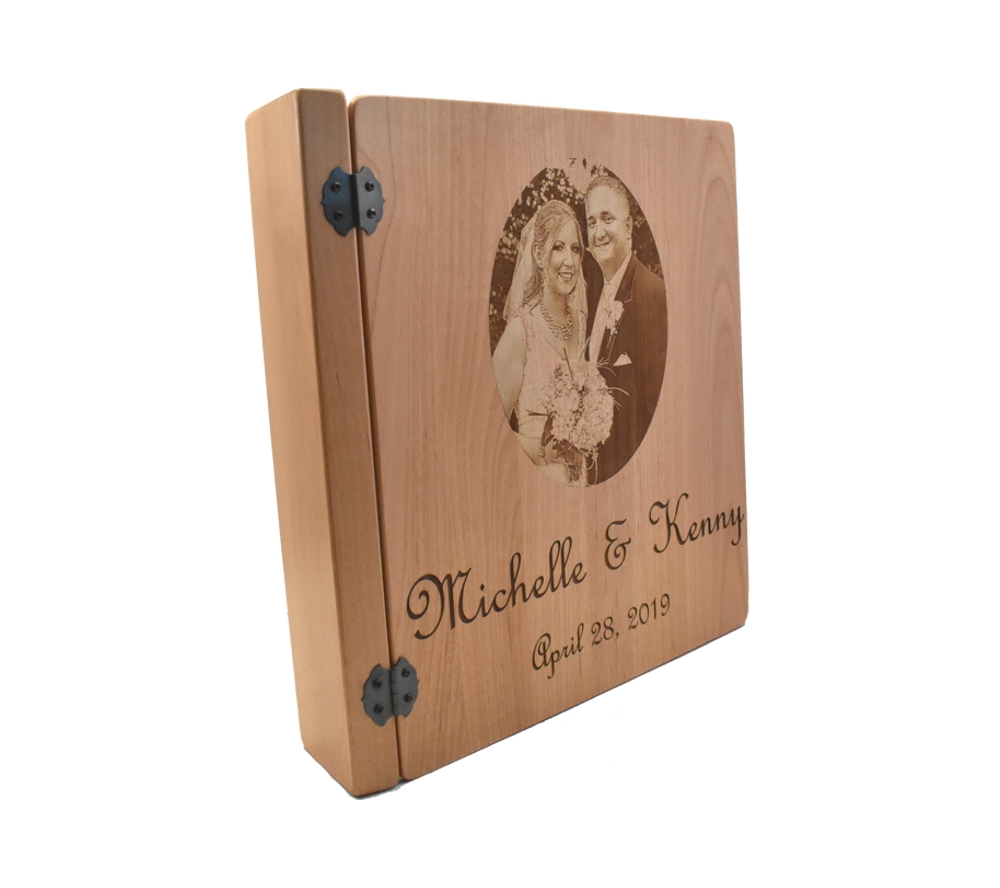 Engraved Wedding Photo Album