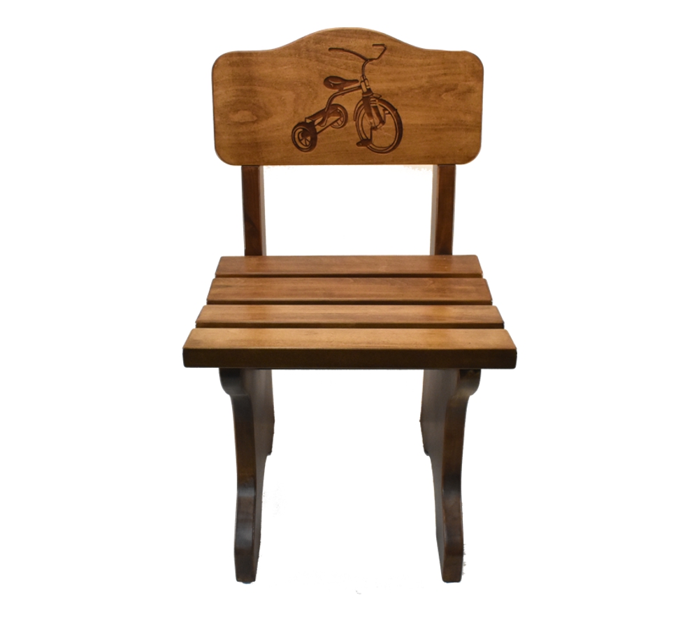 Custom Engraved Children s Chair Whitetail Woodcrafters