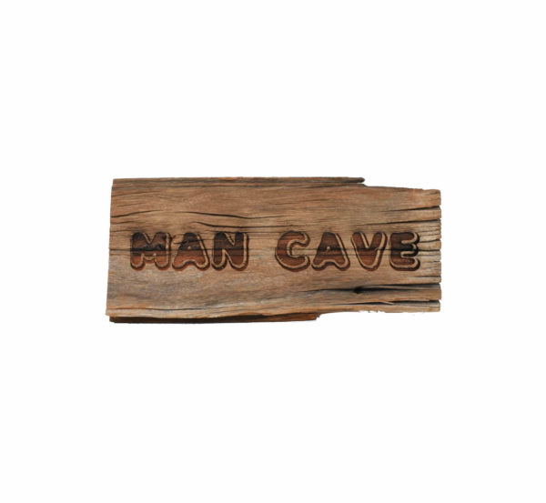 Man Cave Barnwood Sign