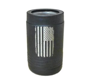 Custom engraved metal travel mug.