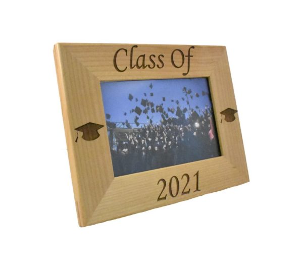 Wood Picture Frame Personalized Class of 2021