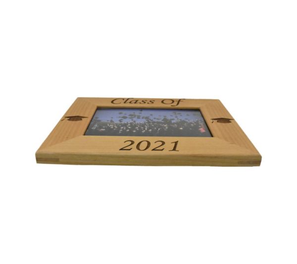 Class of 2021 Custom Engraved Wood Picture Frame