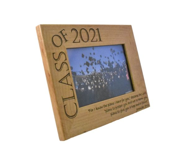 Personalized Class of 2021 Jeremiah 29:11 Wood Picture Frame