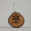 EMT Rustic Wood Ornament - Image 3