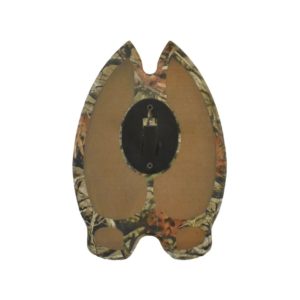 Camo Deer Track European Mount Plaque