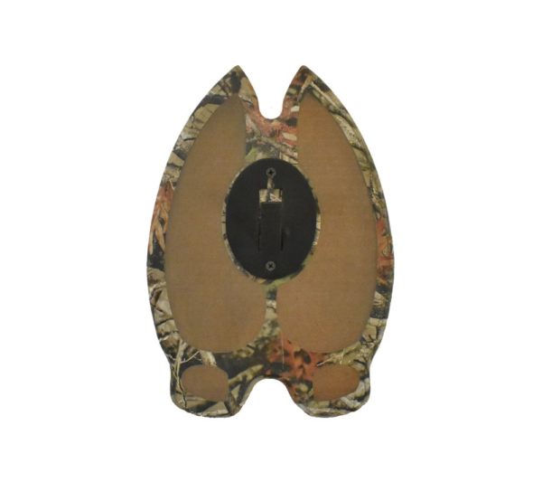 Camo Deer Track European Mount Plaque