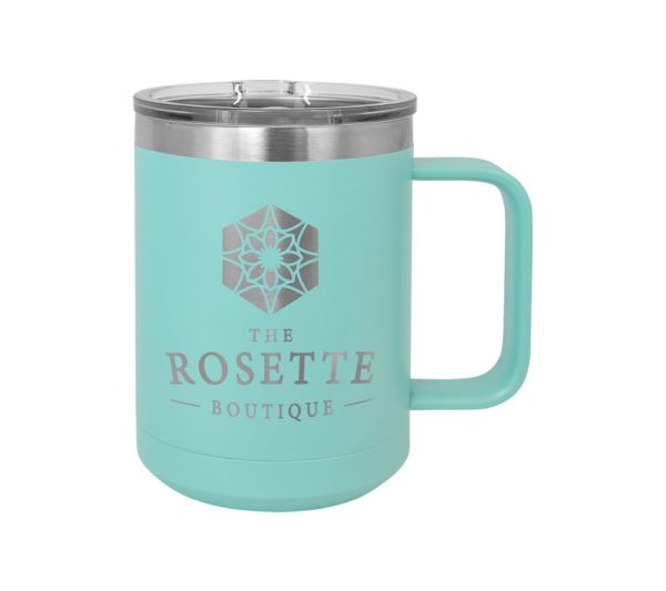 Business Logo Engraved Coffee Mug