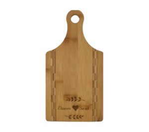 Engraved Charcuterie Board with Handle