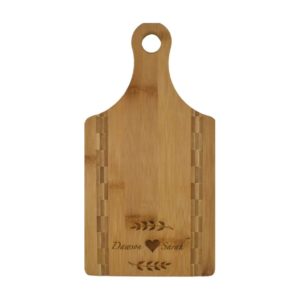 Engraved Charcuterie Board with Handle