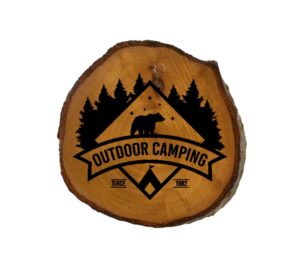 Business Logo Rustic Ornament