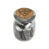 Engraved Love Is Sweet Wedding Favor Jar