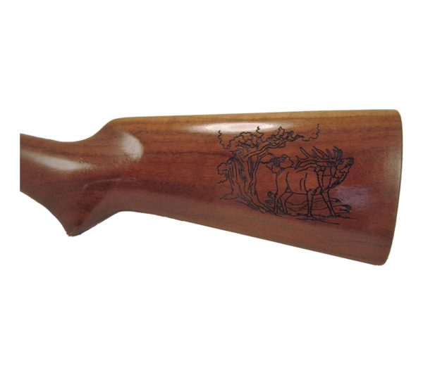 Elk Bugling Gun Stock