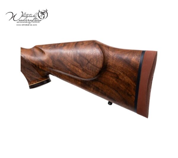 Weatherby 307 engraved stock